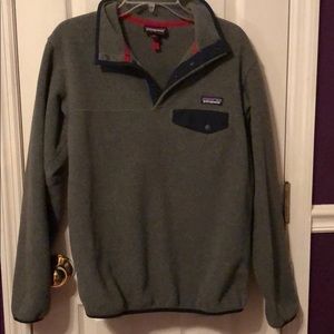 Patagonia half button up sweatshirt